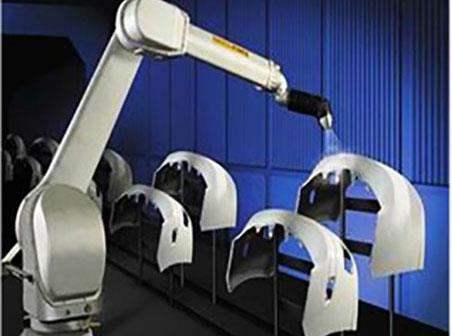 汽車保險(xiǎn)桿機(jī)器人噴涂